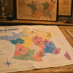 Carte de france des vins : 13 régions viticoles, 400 appellations