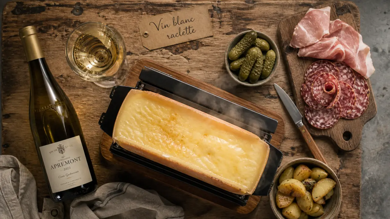 Quel vin pour accompagner une raclette : vin blanc sec ou rouge léger