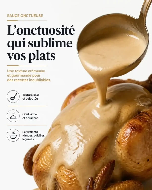 Sauce onctueuse pour poularde en cocotte