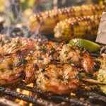 Que faire au barbecue pour changer : brochettes de crevettes au citron vert, barbecue