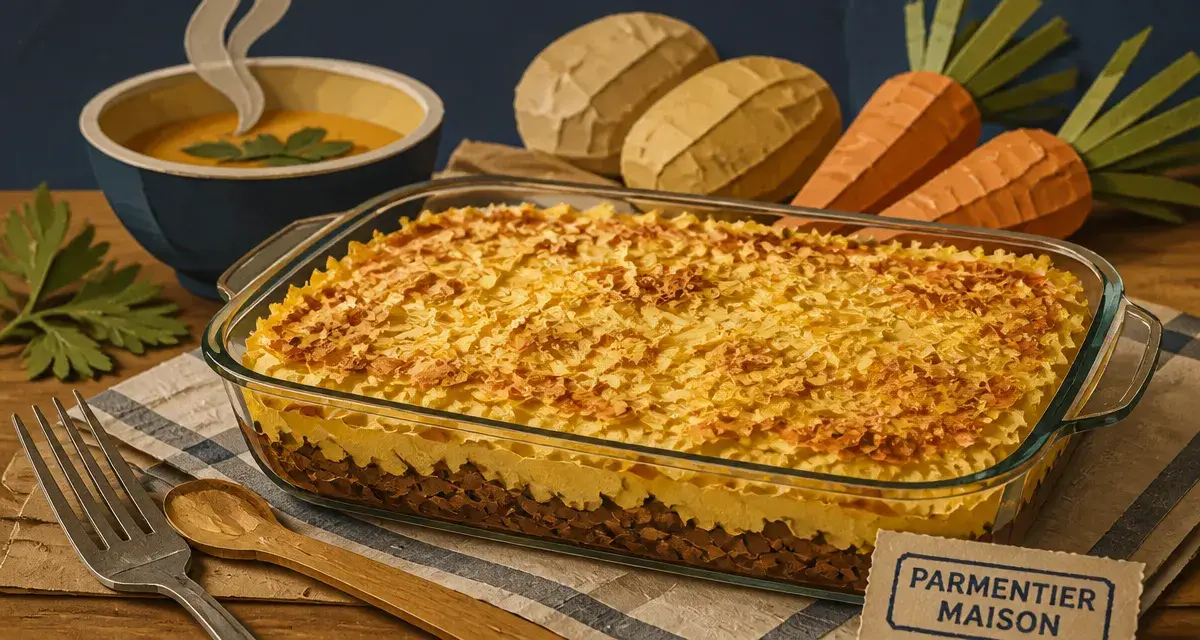 Que faire avec des reste de pot au feu : hachis parmentier anti-gaspi