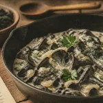 Trompettes de la mort recette facile à la poêle, sans sauce diluée