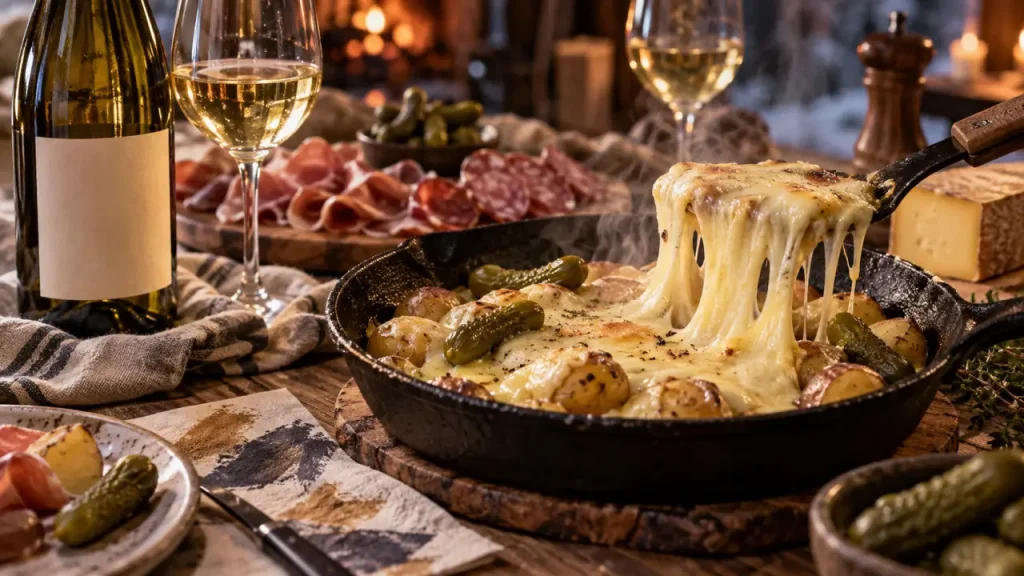 Vin avec raclette : pourquoi le rouge tannique gâche l’accord, et quoi choisir à la place