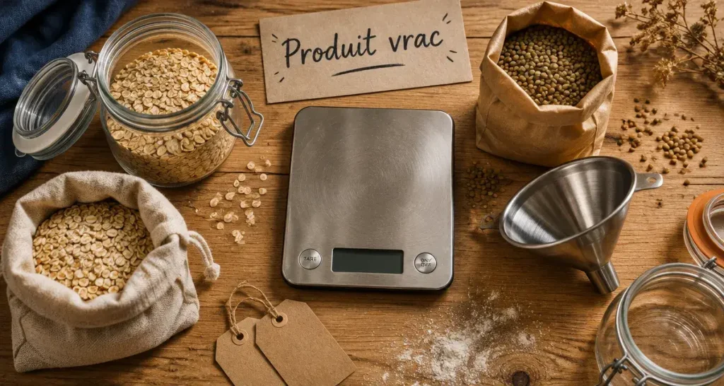 Le produit vrac réduit les emballages, à condition d’adapter les quantités à vos usages